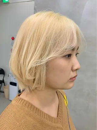 カラー 🌿似合わせブリーチ 松本朋幸🌿のヘアスタイル