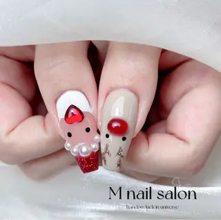 ネイル M🌷nail 長さだし専門店のネイルデザイン