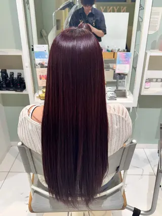 ロング メンズ/レディース 下村 伯のヘアスタイル