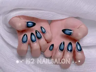 ネイル 長さだし専門店 M2　rikaのネイルデザイン