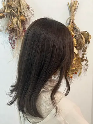 セミロング カラー jurerbelle RIHOのヘアスタイル