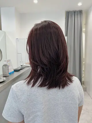 ミディアム ✨上品可愛い 垢抜けカラー/後藤✨のヘアスタイル