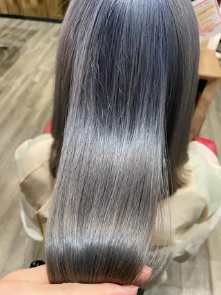 セミロング カラー 12月限定クーポン 💕大量更新ブリーチのヘアスタイル