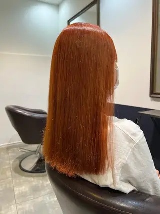 ロング カラー ケアブリーチ/ili 村上佳那多のヘアスタイル