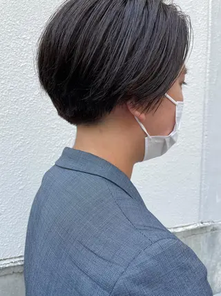 ショート さの あやねのヘアスタイル