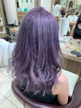 セミロング 韓国ヘア/レイヤー 🇰🇷/艶髪/長橋のヘアスタイル