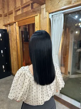 セミロング カラー ⛅️透明感/艶カラー 🍒ももかのヘアスタイル