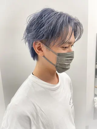 カラー メンズ 森本裕/オーナー/ スパイラルパーマのヘアスタイル