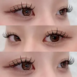 マツエク・マツパ Merci𖤐´ 長谷川のマツエク・マツパデザイン