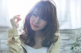 セミロング 大嶋 伸吾のヘアスタイル