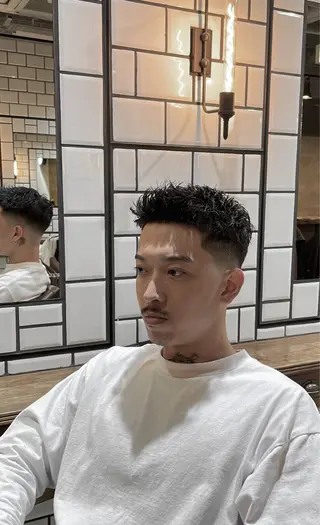 メンズ メンズ特化/フェード 樋口裕馬のヘアスタイル