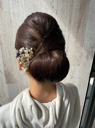 ヘアアレンジ 岡村 真子のヘアスタイル