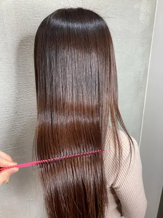 ロング カラー 豊中/メンズ特化 岡田 龍之介のヘアスタイル