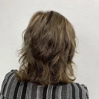 ロング カラー UNDER vr 【アンダーバー】のヘアスタイル