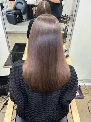 ロング 髪質改善✨縮毛矯正✨ が得意‼️高島英隆のヘアスタイル