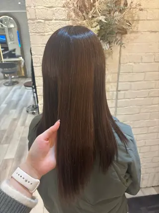 ロング Sena 🩶 cloe 新宿のヘアスタイル