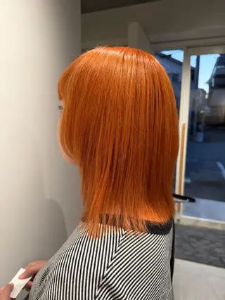 セミロング 井手上 陽菜のヘアスタイル