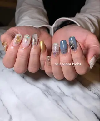 ネイル ﾈｲﾙﾙｰﾑﾘｯｶ 𝐦𝐚𝐲𝐮のネイルデザイン