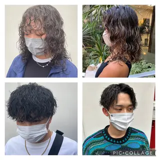 パーマ パーマ職人 渡邊　優雅のヘアスタイル