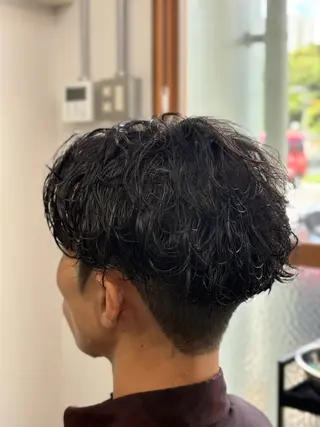 パーマ メンズ Snalyメンズ特化 スエハラのヘアスタイル