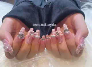 ネイル HOSHI ⭐️辻堂 /藤沢ガーリーネイルのネイルデザイン