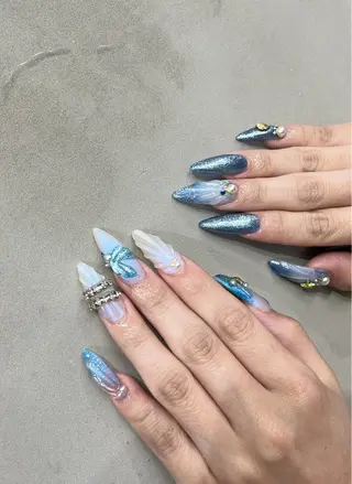 ネイル GRANDEUR焼津 MEI🪼のネイルデザイン