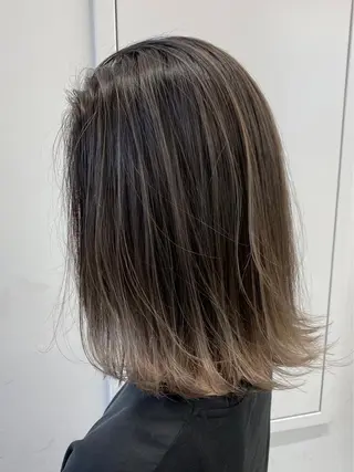 ミディアム カラー 【公式】amble luxe池袋東口🩷のヘアスタイル