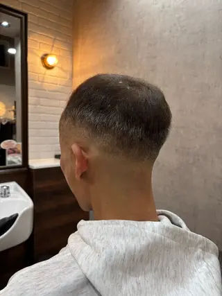 ショート メンズ 上田 美羽のヘアスタイル