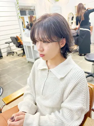 ミディアム newline銀座所属・👑銀座ショート/ 絶壁補正/金子涼👑のヘアスタイル