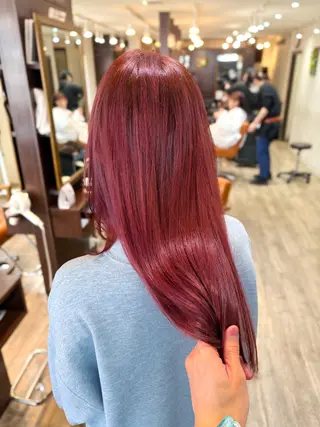 セミロング カラー enVOGUE🌀 宮本泰周のヘアスタイル