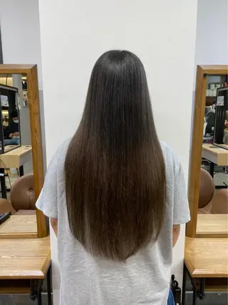 ロング E N T E R所属・🌕髪質改善/透明感 @ENTER大名のヘアスタイル