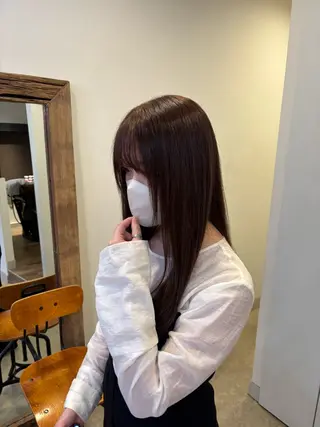 ロング カラー sion karin୨୧˙˳⋆のヘアスタイル