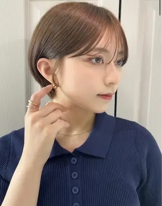 ショート 【レイヤー特化】 笠原優のヘアスタイル