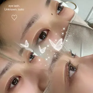 マツエク・マツパ 姫路 Unknown所属・Unknown.姫路 いさと🍓のマツエク・マツパデザイン