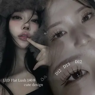 マツエク・マツパ Aimi /似合わせ 束感まつげ🖤のマツエク・マツパデザイン