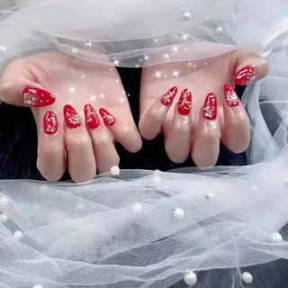 ネイル パーツ全部¥110 サロンミミのネイルデザイン