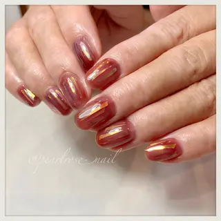 ネイル Beauty salon Ryu・ange所属・PEARL ROSE パールローズのネイルデザイン