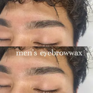 メンズ アイブロウ miki.韓国パーマ 🇰🇷眉毛サロンのマツエク・マツパデザイン