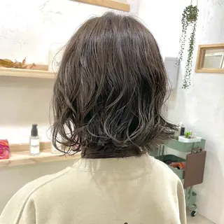ショート カラー パーマ 銀座No.1髪質改善 縮毛矯正/本木のヘアスタイル