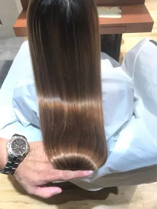 ロング カラー パーマ ヘアアレンジ メンズ キッズ ネイル マツエク・マツパ アティリー 西梅田のヘアスタイル