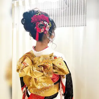 ヘアアレンジ laera 佐藤のヘアスタイル