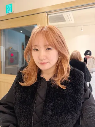 セミロング カラー PALAN K-Beauty SHINJUKU所属・“ミニモ最高評価獲得 “代表"Kohei"のヘアスタイル