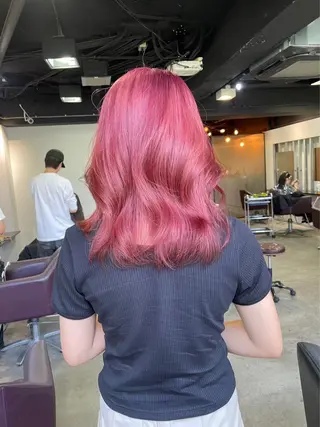 ロング カラー ヘアアレンジ 銀座terrace所属・🫧透明感／艶カラー 🫧Ryuseiのヘアスタイル