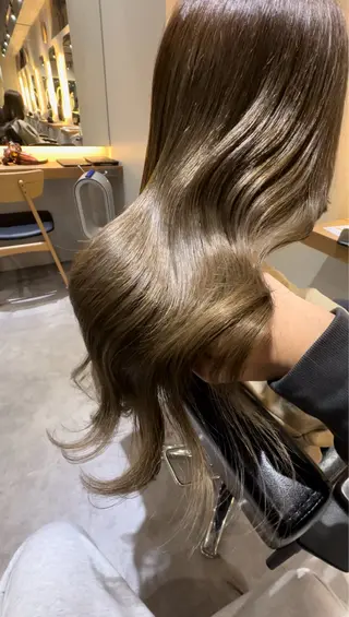 ロング カラー レイヤーカット/ ブリーチカラー/雅人のヘアスタイル