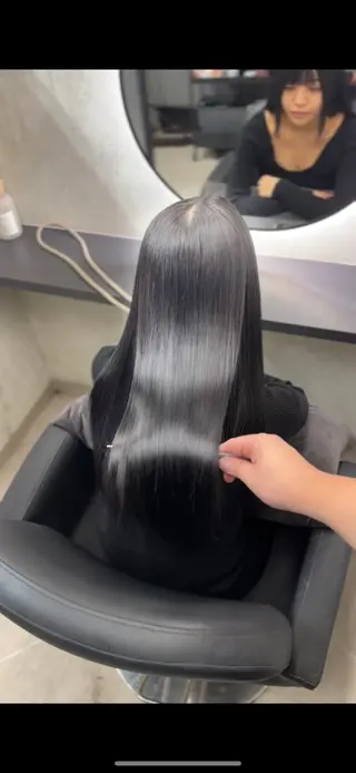 ロング カラー ヘアアレンジ 🫧新宿 髪質改善 /サスケ🫧のヘアスタイル