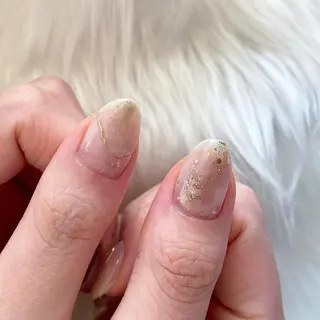 ネイル crystal ⭐︎ colorのネイルデザイン