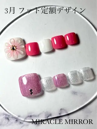 ネイル ミラクルミラー 町野のネイルデザイン