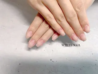 ネイル WHITE NAIL ホワイトネイルのネイルデザイン