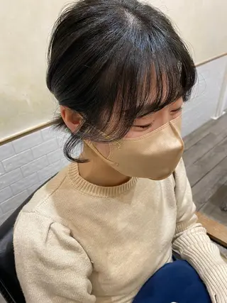 ミディアム kanon♡ 暖色カラー‎🤍のヘアスタイル