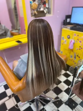 ミディアム チビ編み込みエクステ どぅ〜す/YUIのヘアスタイル